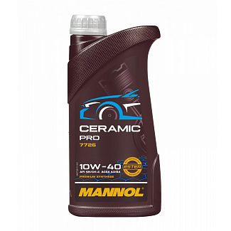 Масло моторное синтетическое 1л 10W-40 CeramicPro Mannol