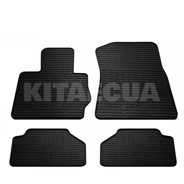 Резиновые коврики в салон BMW X4 (F26) (2014-2018) Stingray (1027114)