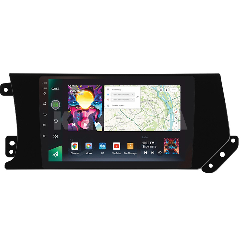 Штатная магнитола PRO 9464 4+64 Gb 9" GREAT WALL Haval F7X 2019-2020 SIGMA4car (39614)