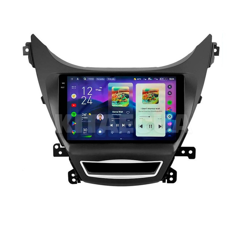 Штатна магнітола CC4 8+128 Gb 9" Hyundai Elantra 5 MD 2010-2016 2k (F2) Teyes (53306)