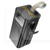 Повербанк с солнечной панелью DB58B 50000 mAh 22.5W+PD20W черный HOCO (00000072112)