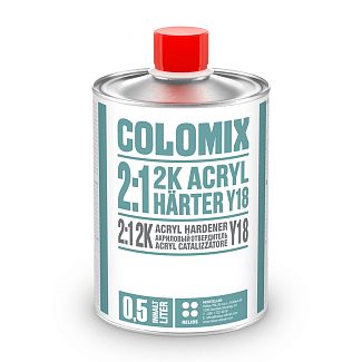 Отвердитель 0.5л 2К для лака Y18 COLOMIX