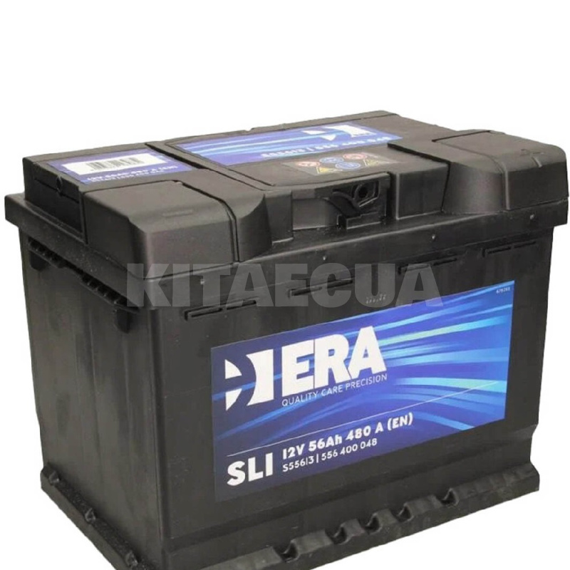 Аккумулятор автомобильный 56Ач 480А "+" справа ERA (S55613)