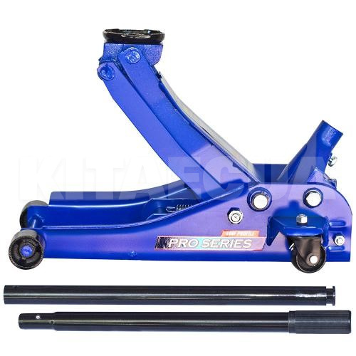 Домкрат гідравлічний підкатний до 3т (85-455мм) з низьким підкатом VITOL (ДП-300038-VITOL) - 3