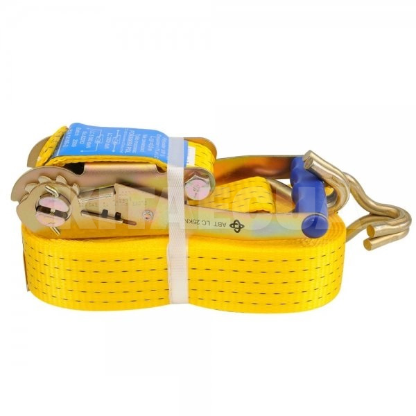 Ремінь стяжний з храповим механізмом 8м 2.5т VOREL (82393)