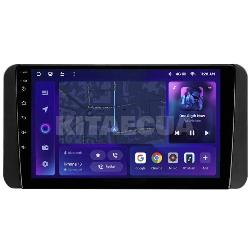 Штатна магнітола MOSS M2 4+32 Gb 9" Toyota Wigo 2022-2023 (F2) AMS (49546)