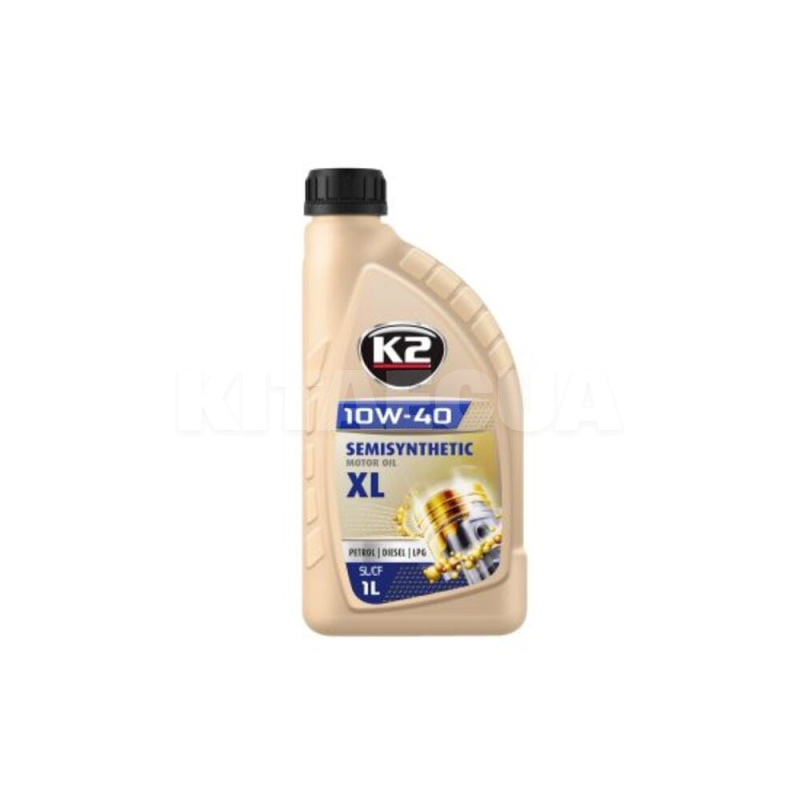 Масло моторное полусинтетическое XL SL/CF 10W-40 1л K2 (O2041E)