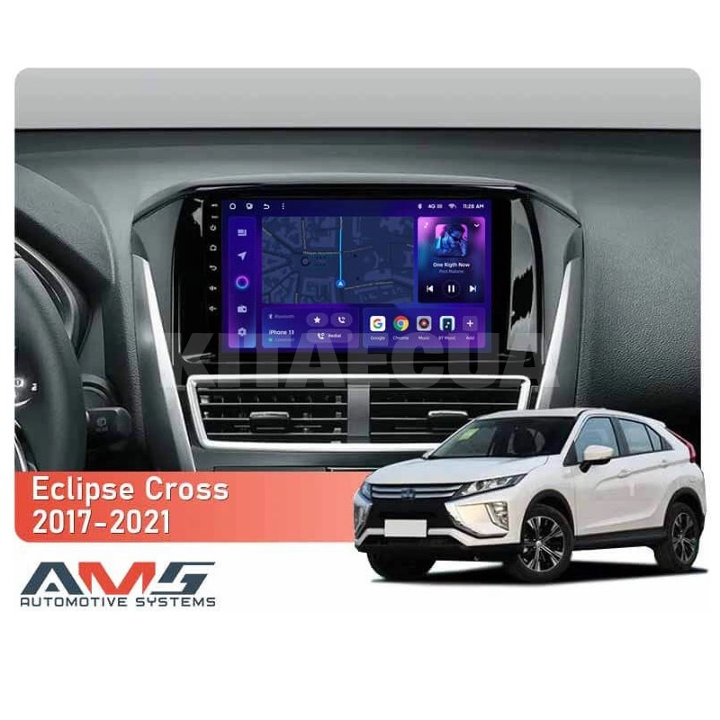 Штатна магнітола MOSS M3 4+32 ГБ 10" Mitsubishi Eclipse Cross 1 2017-2021 (F2) AMS (50844) - 2