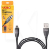 Кабель USB Lightning 3А VL-6101L 1м чорний VOIN (VL-6101L BK)