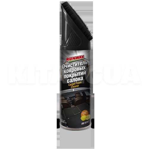 Очиститель обивки салона 650мл "лимон" Carpert Foam Cleaner RUNWAY (RW6092) - 4