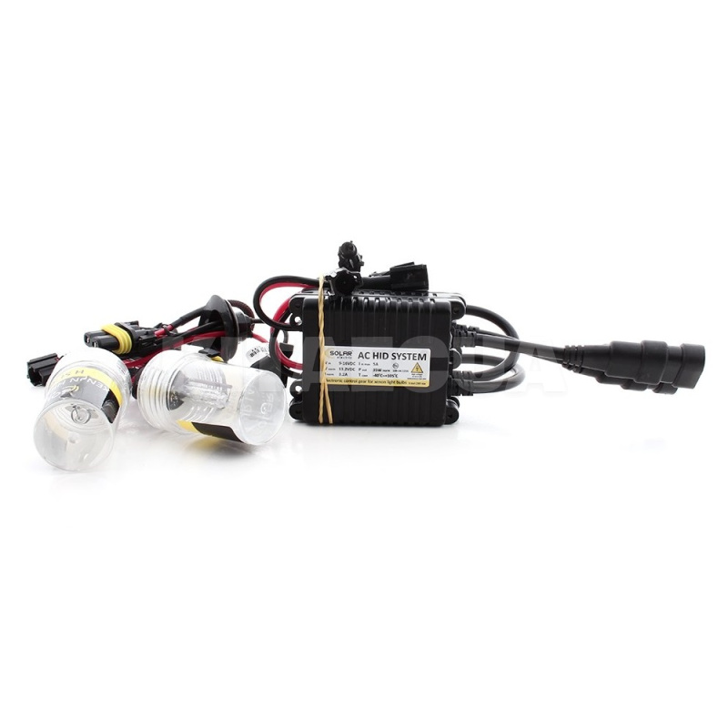 Комплект ксенона H3 35W 12V (PK22s) 5000K +Ballast Solar (4350)