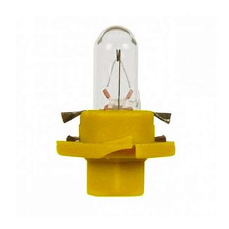 Лампа накаливания BX8.5d 1.5W 12V 3200K yellow standart NARVA