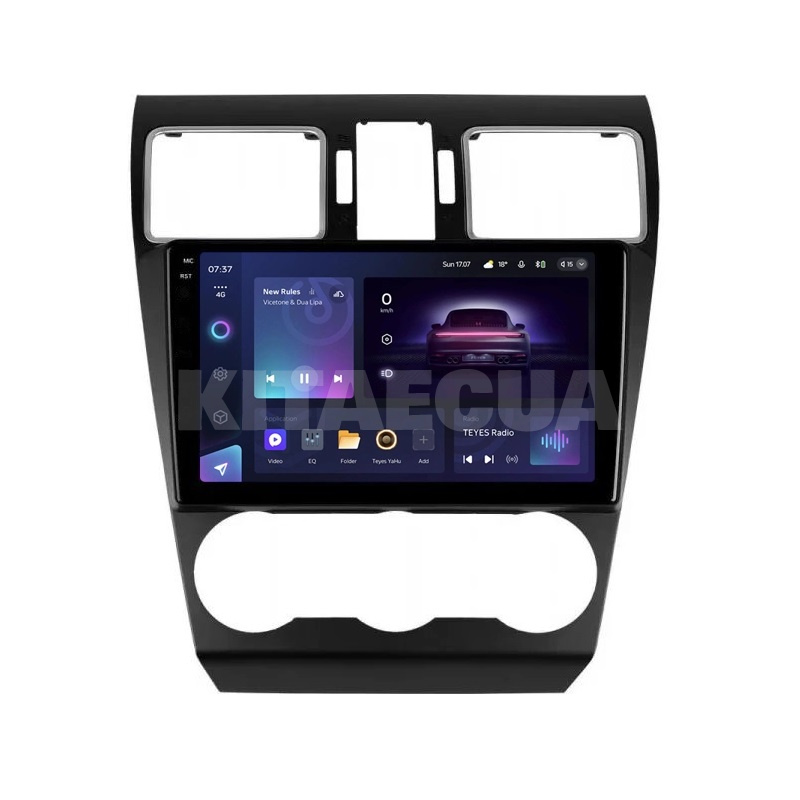 Штатна магнітола CC3 2k 4+32Gb 9" Subaru Forester SJ 2015-2018 Teyes (36431)