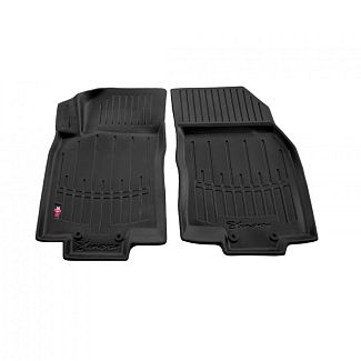Гумові килимки передні Nissan X-Trail (T32) (2014-2020) CP кліпси Stingray