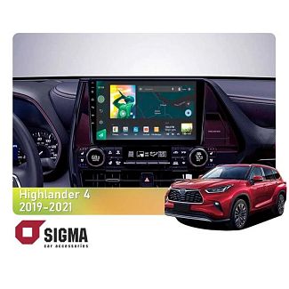 Штатна магнітола X9232 2+32 Gb 9" Toyota Highlander 4 XU70 2019-2021 (L1) SIGMA4car
