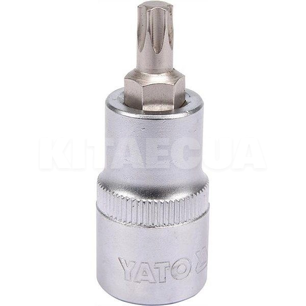 Головка торцева з насадкою 55 мм 1/2“ Torx T40 YATO (YT-04314)
