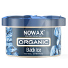 Ароматизатор "чорний лід" 40гр Organic Black Ice NOWAX (NX00107)