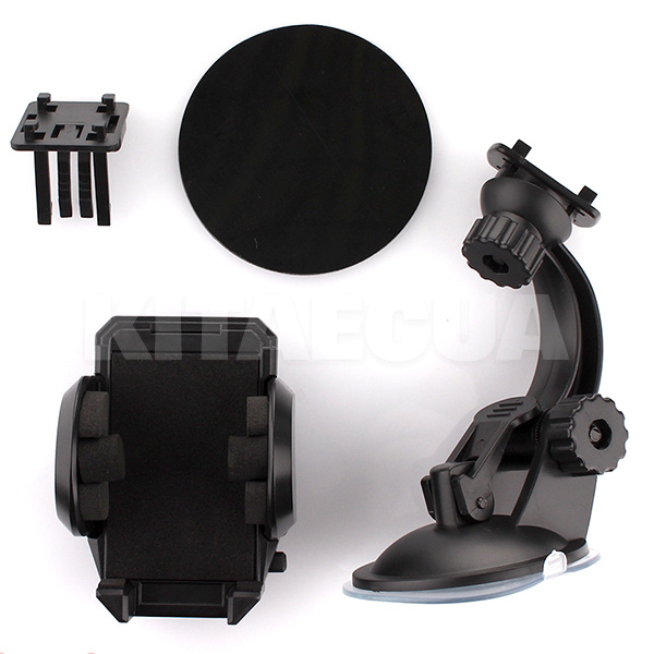 Автомобільний утримувач телефону 45-95 мм поворотний механізм 360 ° Winso (201130) - 2