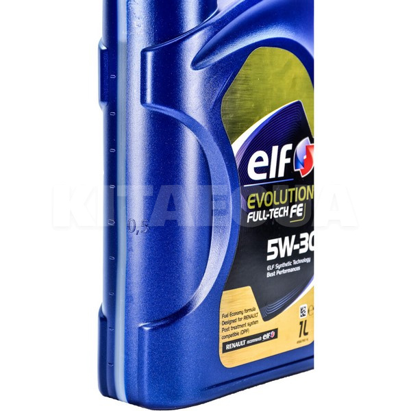 Масло моторное синтетическое 1л 5W-30 FE Evolution Full-Tech ELF (213933-ELF) - 3