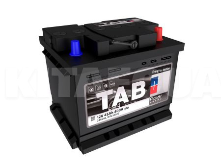 Акумулятор автомобільний 45Ач 400А "+" праворуч TAB (TAB POLAR 45-TAB)