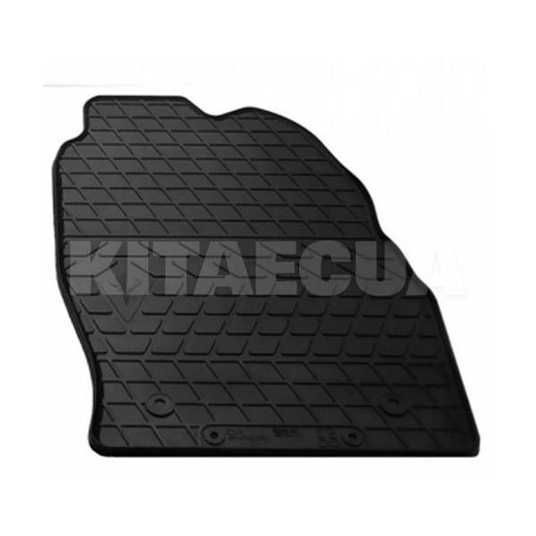 Резиновый коврик передний правый Ford Escape (2012-2019) FC2 клипсы Stingray (1007124-ПП)