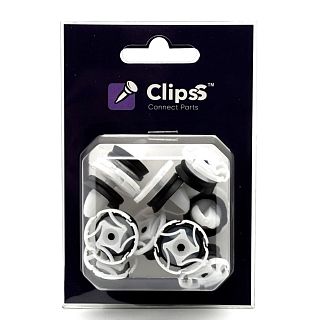 Клипса обшивки / молдинга / двери на Renault / Citroen / Peugeot / Nissan / Lada (компл 10 шт) Clipss