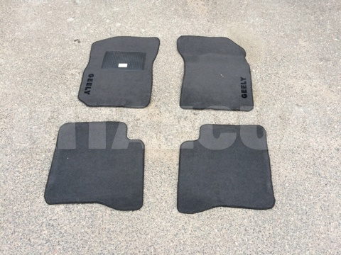 Килимки в салон ворсу сірі на Geely MK (00000001655)