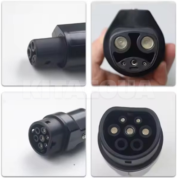 Переходник Guwieyg 7.4 кВт 32А 1-фаза GB/T AC (станція) - Type Tesla (американське авто) GUWIEYG (P-GBTTS) - 4