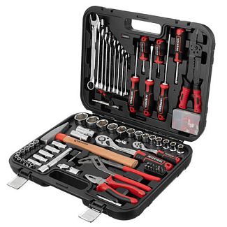 Набор инструментов 1/2" 1/4" 100 предметов Intertool