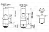 Лампа накаливания 12V 6W H6 Eco Bosch (BO 1987302809)