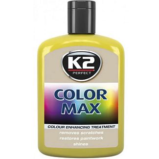 Полироль с воском 200мл Color Max Yellow K2