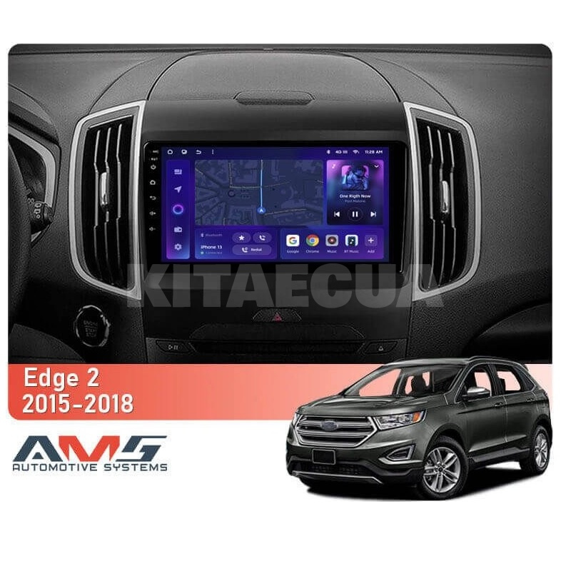 Штатная магнитола MOSS M3 4+32 ГБ 9" Ford Edge 2 2015-2018 (F1) AMS (49865) - 2