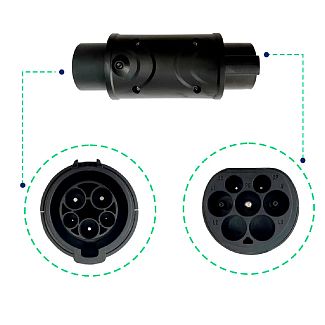 Перехідник 7.4 квт 32А 1-фаза TYPE 1 (станція) - GB/T AC (китайське авто) UACHARGER