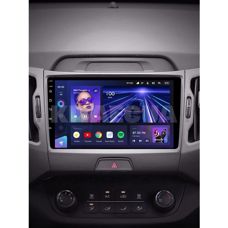 Штатная магнитола CC3L 4+32Gb 9" Kia Sportage 3 SL 2010-2016 (A) Teyes (42710) - 3