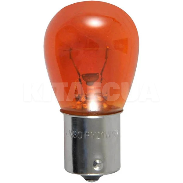 Лампа накаливания 12V PY21W 21W BAU15s Amber Winso (713110)