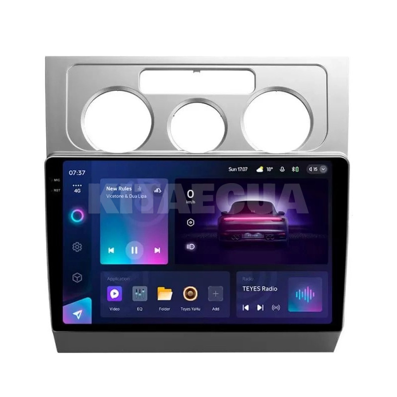Штатна магнітола CC3 2k 4+32Gb 10" Volkswagen Touran 1 2003-2010 (F1) Teyes (36651)