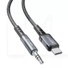 кабель USB Type-C - mini Jack 3.5 мм C1-08 0.18м чорний ACEFAST (331090010)