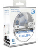 Галогенные лампы H1 55W 12V WhiteVision +60% комплект PHILIPS (PS 12258 WHV SM)