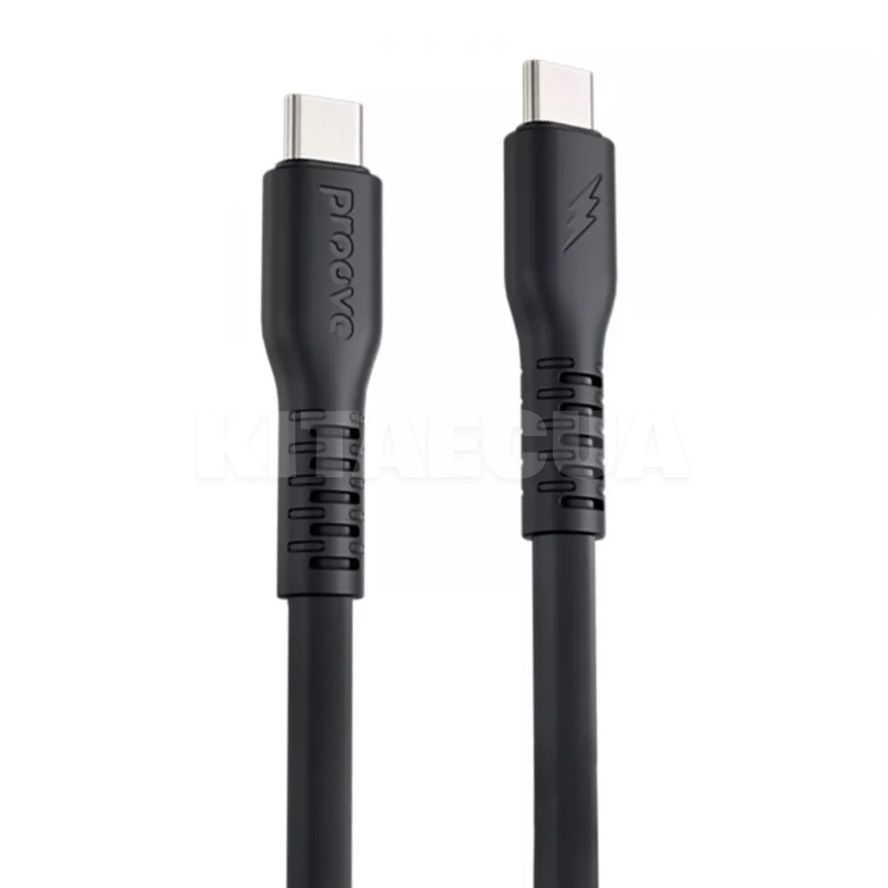 Кабель Type-C Type-C 60W 2м Eternal черный PROOVE (580850001)