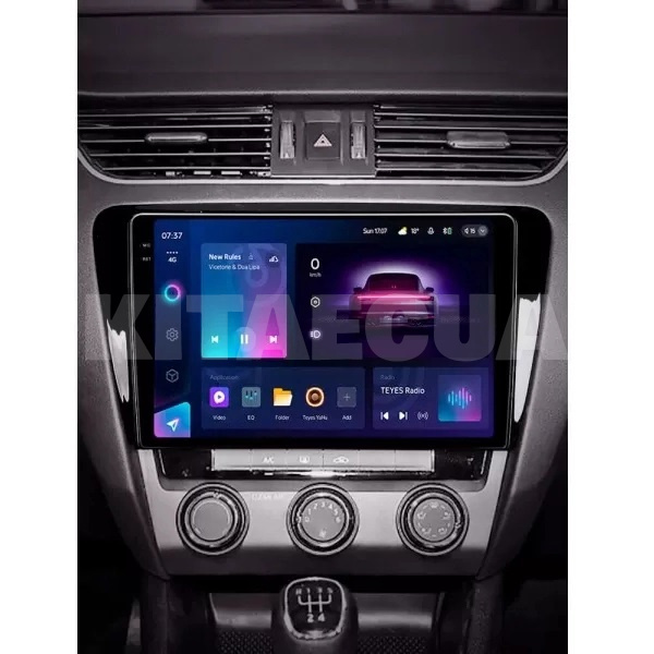 Штатна магнітола CC3 2k 4+32Gb 10" Skoda Octavia 3 A7 2013-2018 (A) Teyes (36596) - 2