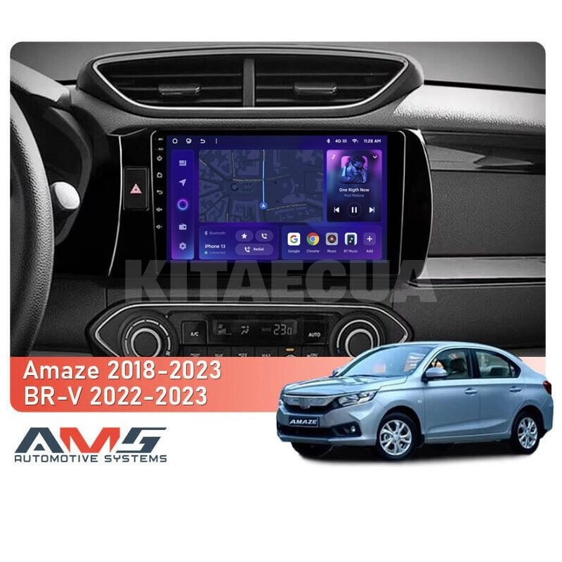 Штатна магнітола MOSS M3 4+32 ГБ 9" Honda BRV (Left hand driver) 2022-2023 AMS (49949) - 2