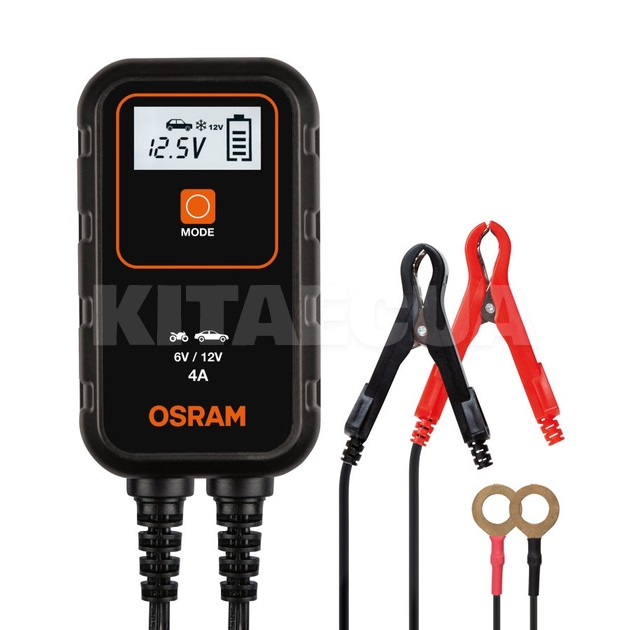 Зарядное устройство для аккумулятора 6/12В 4А Osram (OEBCS904)