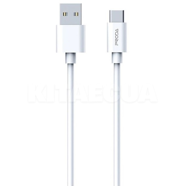 Кабель USB - Type-C 2.4А PD-B72a 1м белый Proda (PD-B72a-WHT)