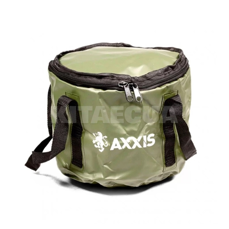 Відро м'яке з кришкою для риболовлі 25х20см AXXIS (ax-1309)