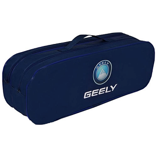 Сумка техпомощи Geely 50 x 16 x 17 см (2 отделения) синяя POPUTCHIK