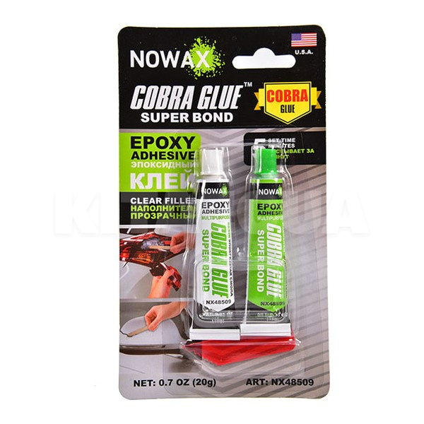 Клей епоксидний Cobra Glue Super Bond 20г NOWAX (NX48509)