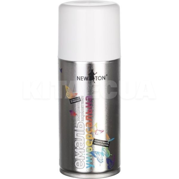 Краска-эмаль универсальная матовая 150мл белая NEW TON (58120-NEW-TON)