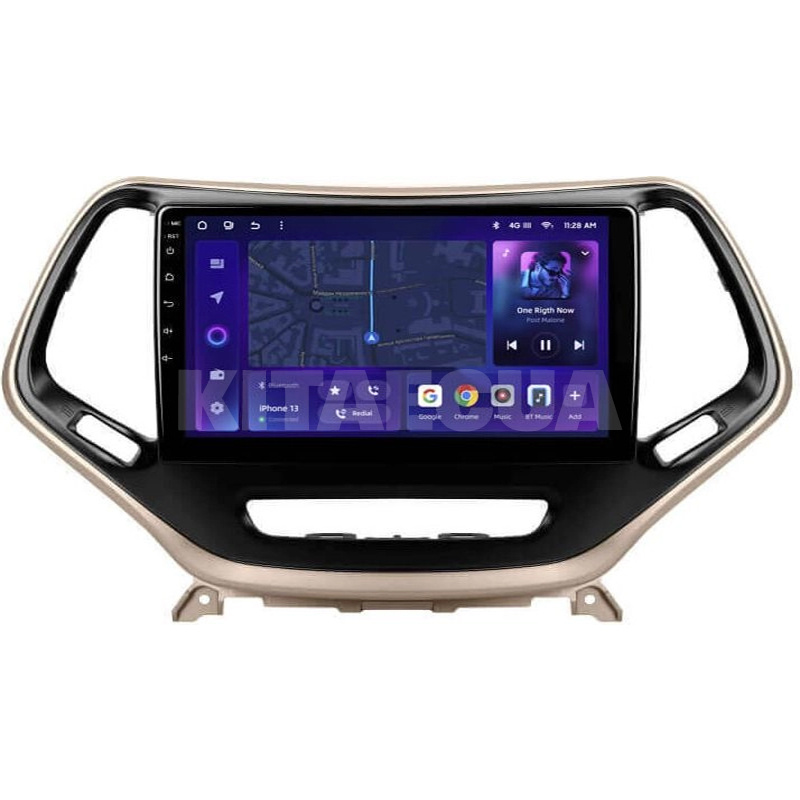 Штатная магнитола MOSS M2 4+32 Gb 10" Jeep Cherokee 5 KL 2014-2018 AMS (49626)