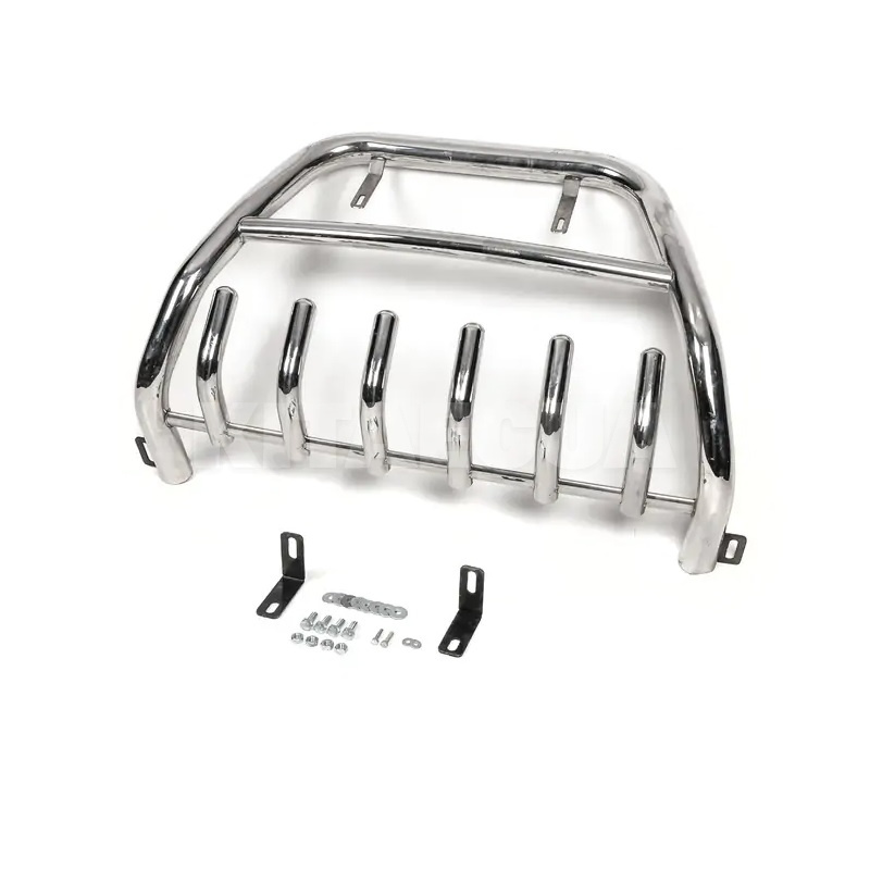 Кенгурятник WT003 Mitsubishi Outlander 2006-2012нержавеющая сталь CAN (dd61692) - 3