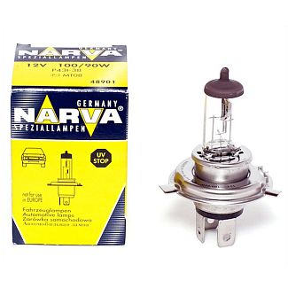 Галогенная лампа H4 100/90W 12V NARVA